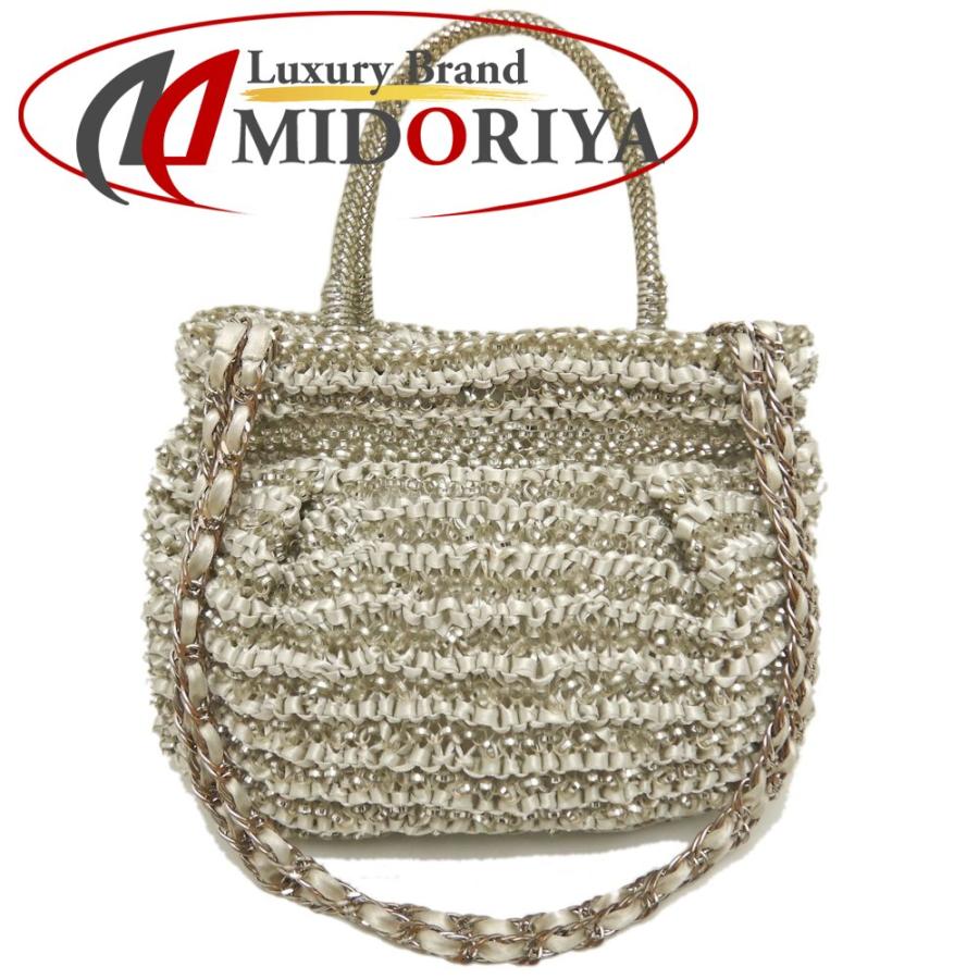 ANTEPRIMA（アンテプリマ） 2WAY ハンドバッグ PVCワイヤーxリボン