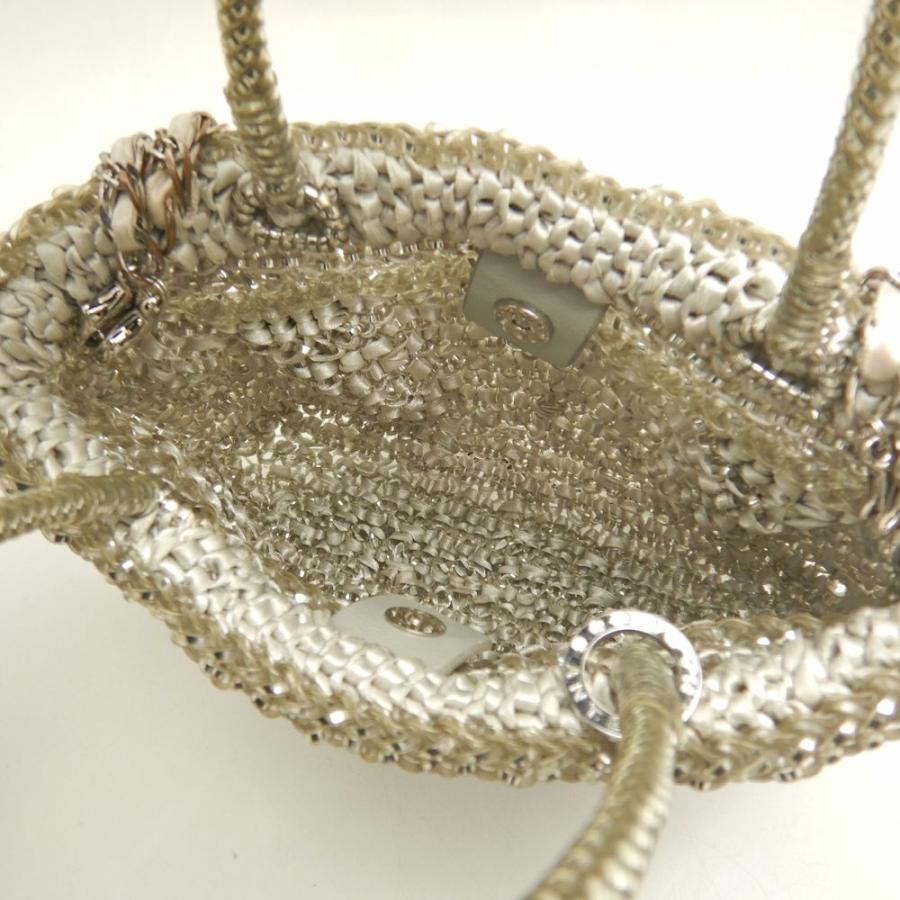 ANTEPRIMA（アンテプリマ） 2WAY ハンドバッグ PVCワイヤーxリボン