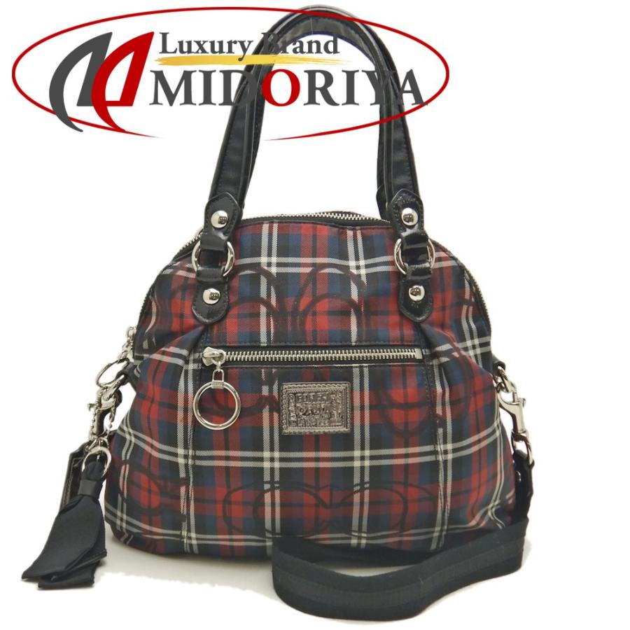 COACH（コーチ） ポピー 2WAY ラメ 18714 ハンドバッグ ナイロン  