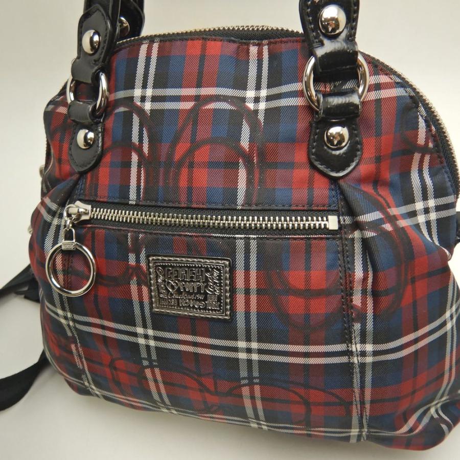 COACH（コーチ） ポピー 2WAY ラメ 18714 ハンドバッグ ナイロン