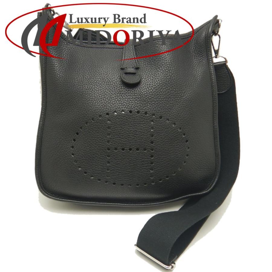 エルメス HERMES ショルダーバッグ トリヨンクレマンス エブリン3 29 PM ブラック HERMES（エルメス） EVELYNE 29 PM エブリン3PM エヴリン ショルダー