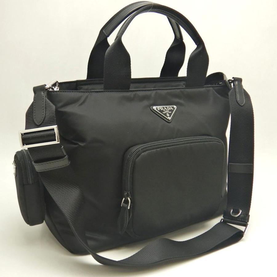 PRADA（プラダ） 1BG354 トートバッグ パデットナイロン NERO