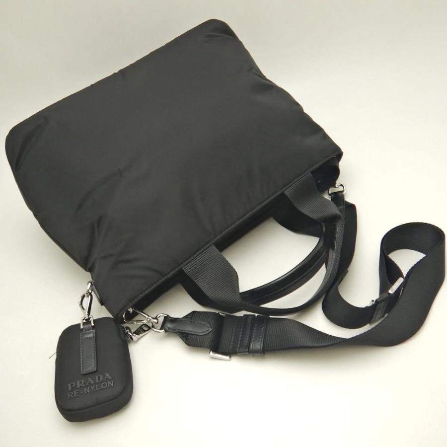 PRADA（プラダ） 1BG354 トートバッグ パデットナイロン NERO