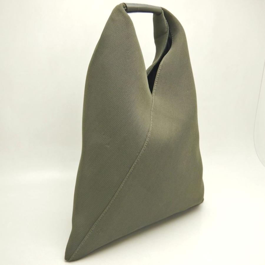 新品 24SS MM6 メゾンマルジェラ ジャパニーズ バッグ メッシュ カーキ Maison Margiela（メゾンマルジェラ） ジャパニーズトートバッグ