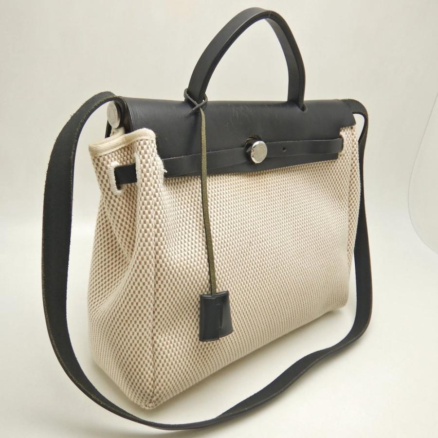 HERMES（エルメス） エールバッグPM 038465CB ハンドバッグ トワルGM