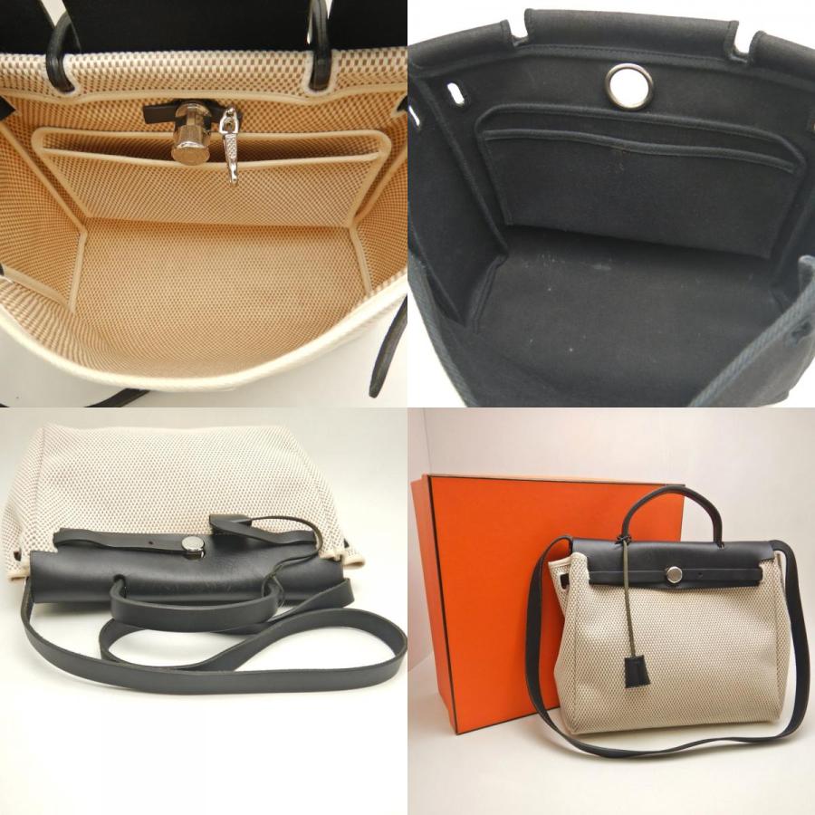 HERMES（エルメス） エールバッグPM 038465CB ハンドバッグ トワルGM