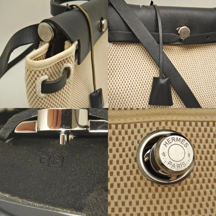 HERMES（エルメス） エールバッグPM 038465CB ハンドバッグ トワルGM