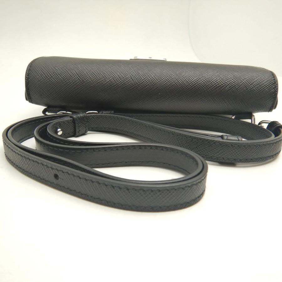 PRADA プラダ 2VD061 ショルダーバッグ サフィアーノレザー NERO レディース /253601【中古】_4