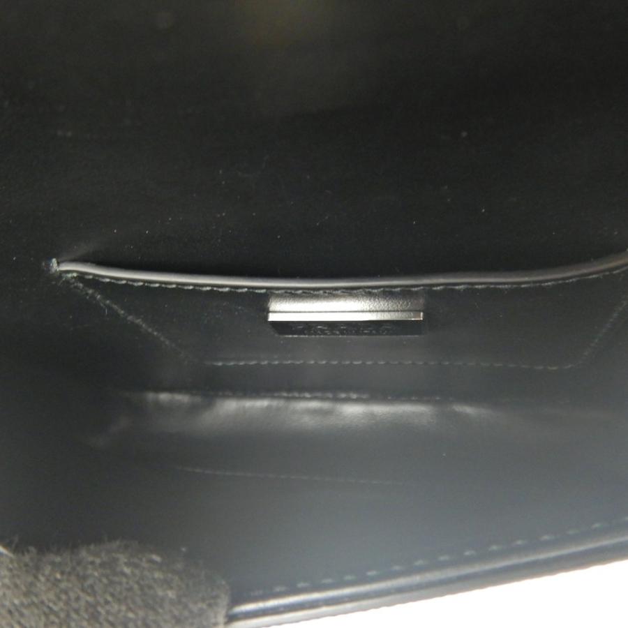 PRADA プラダ 2VD061 ショルダーバッグ サフィアーノレザー NERO レディース /253601【中古】_6