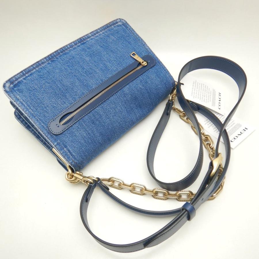 COACH（コーチ） チェーン タビー ショルダーバッグ CAN14 コットン