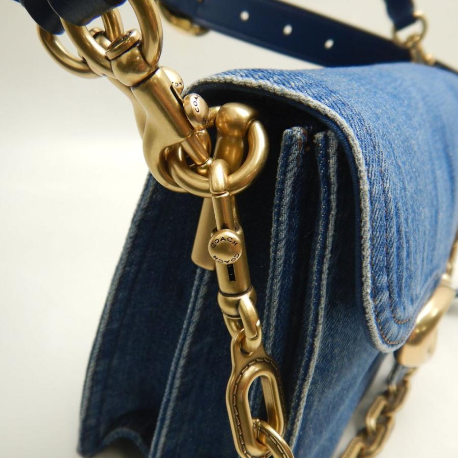 COACH（コーチ） チェーン タビー ショルダーバッグ CAN14 コットン