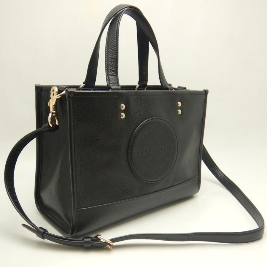 COACH デンプシー キャリーオール ウィズ パッチ トートバッグ　ブラック COACH（コーチ） デンプシー キャリーオール ウィズ パッチ C2004
