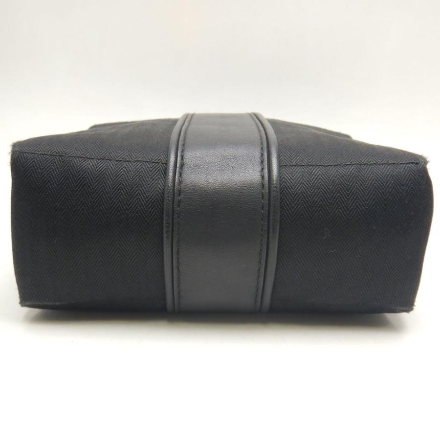 HERMES エルメス アカプルコ･バンドリエールPM ショルダーバッグ トワルシェブロン ブラック レディース /253688【中古】 HERMES（エルメス） アカプルコ・バンドリエールPM ショルダーバッグ