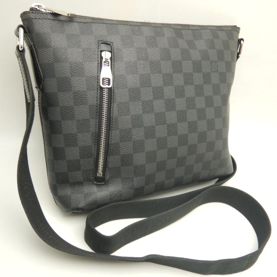 LOUIS VUITTON ルイヴィトン ダミエ グラフィット ミックPM N41211 ショルダーバッグ グラフィット メンズ /253689【中古】_1