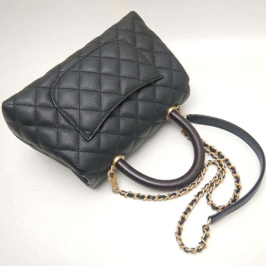 CHANEL（シャネル） ココハンドル フラップバッグ マトラッセ A92990