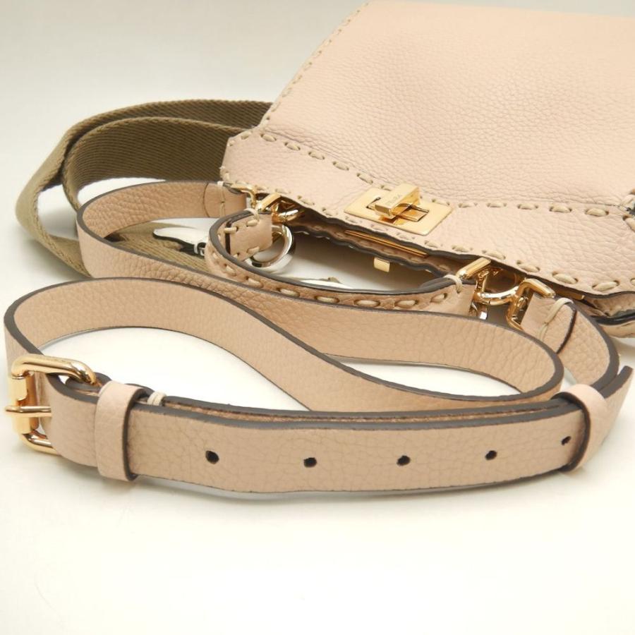 FENDI（フェンディ） ピーカブー ミニ 8BN327 ハンドバッグ レザー