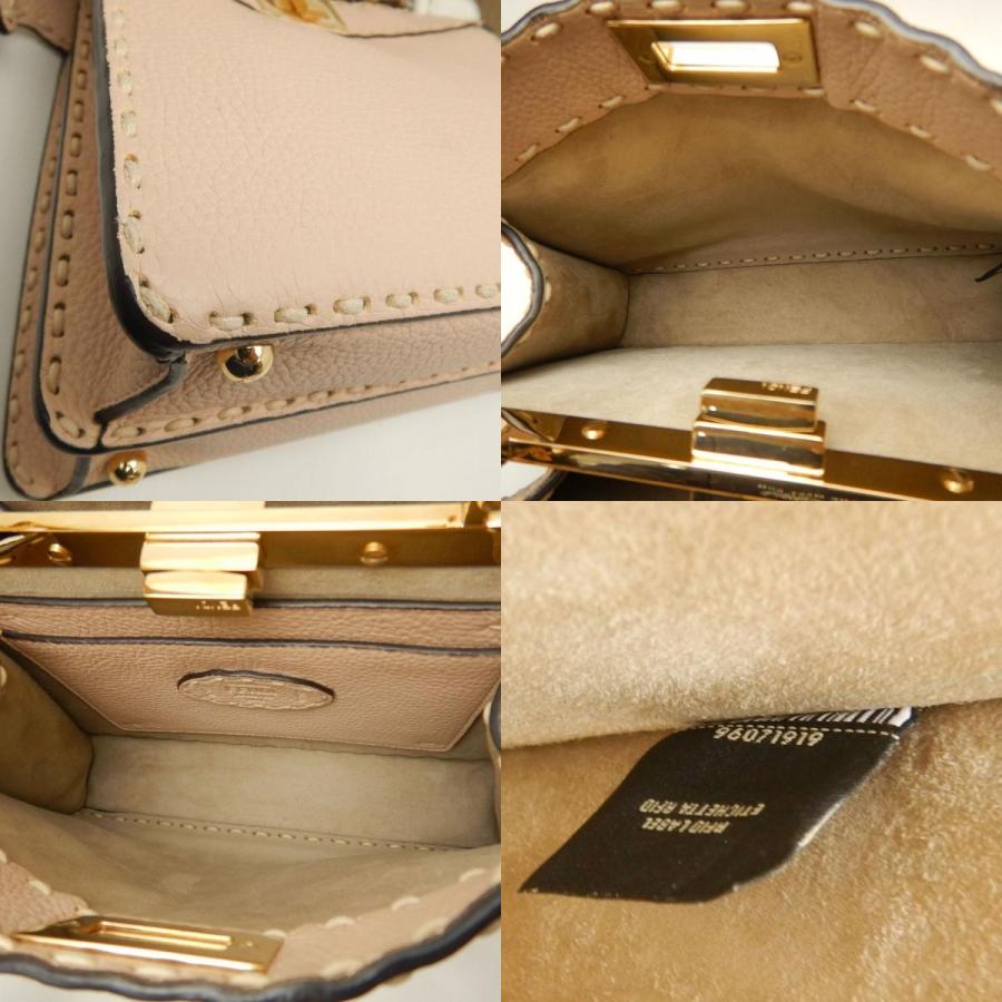 FENDI（フェンディ） ピーカブー ミニ 8BN327 ハンドバッグ レザー