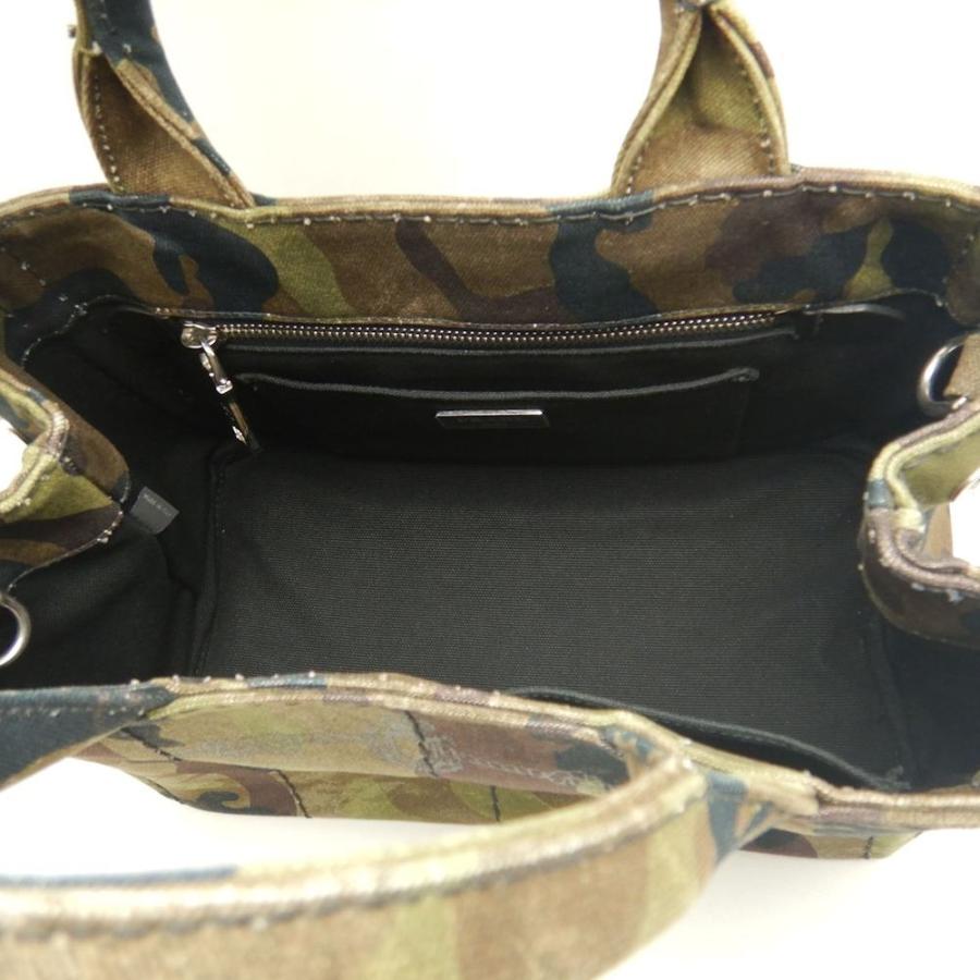 PRADA プラダ カナパトート B2439G トートバッグ キャンバス MIMETICO レディース /253773【中古】_3