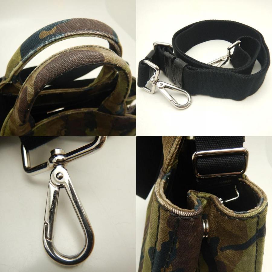 PRADA プラダ カナパトート B2439G トートバッグ キャンバス MIMETICO レディース /253773【中古】_7