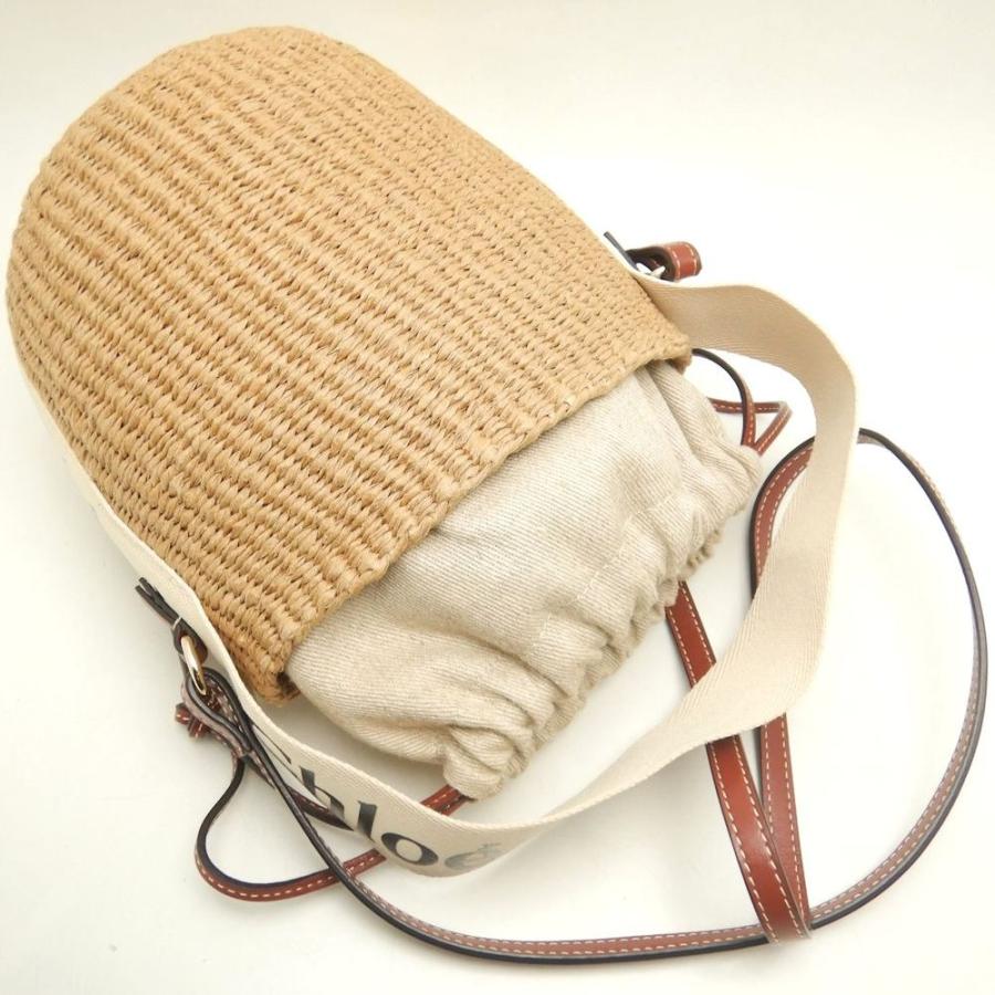Chloe（クロエ） ウッディ スモールバスケット CHC22SS381G55101