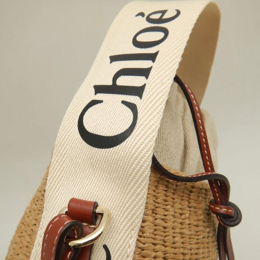 Chloe（クロエ） ウッディ スモールバスケット CHC22SS381G55101