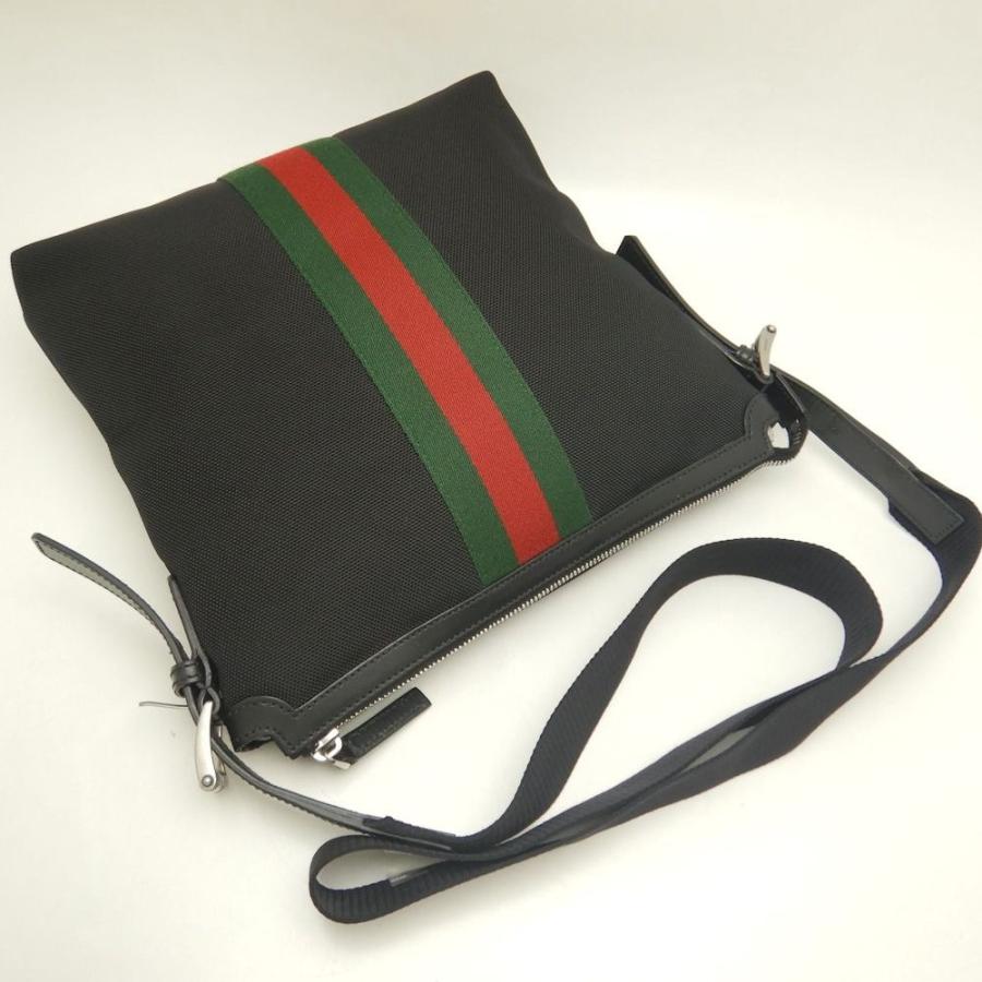【極美品〜美品】グッチ ショルダーバッグ GGキャンバス×レザー シェリーライン GUCCI（グッチ） シェリーライン 631199 ショルダーバッグ キャンバスx