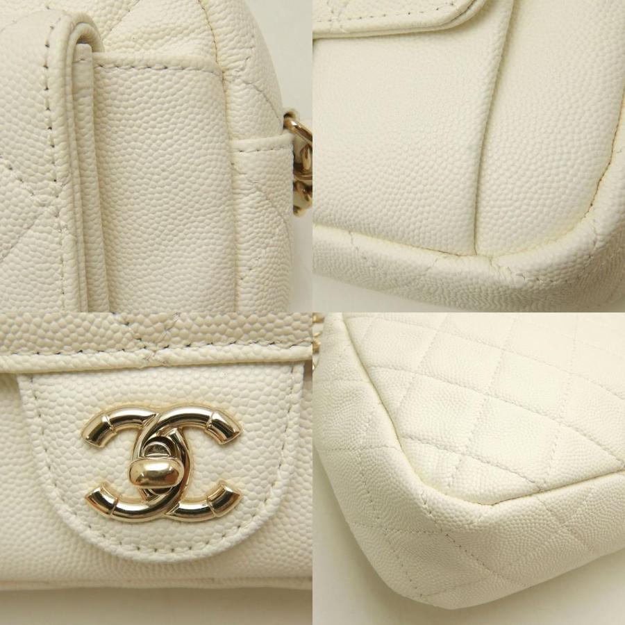 CHANEL（シャネル） マトラッセ キャビアスキン ショルダーバッグ 
