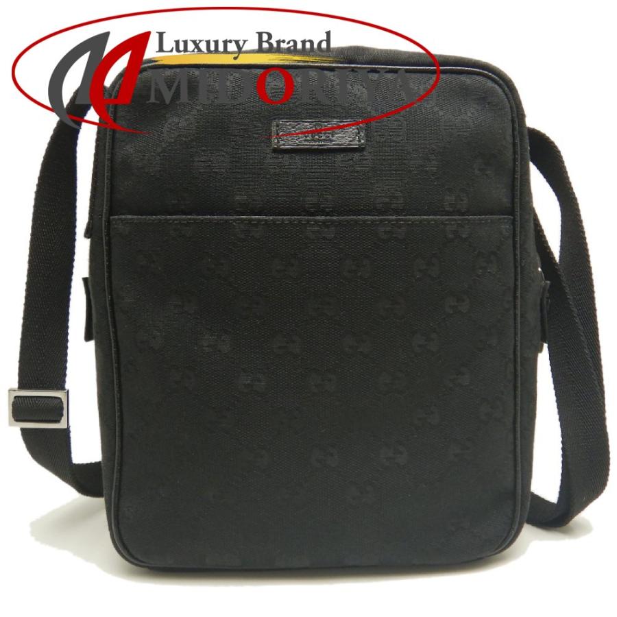 GUCCI（グッチ） 122759 ショルダーバッグ GGキャンバス ブラック