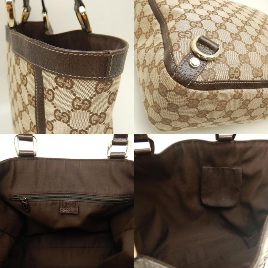 GUCCI（グッチ） アビー 130739 トートバッグ GGキャンバスxレザー 