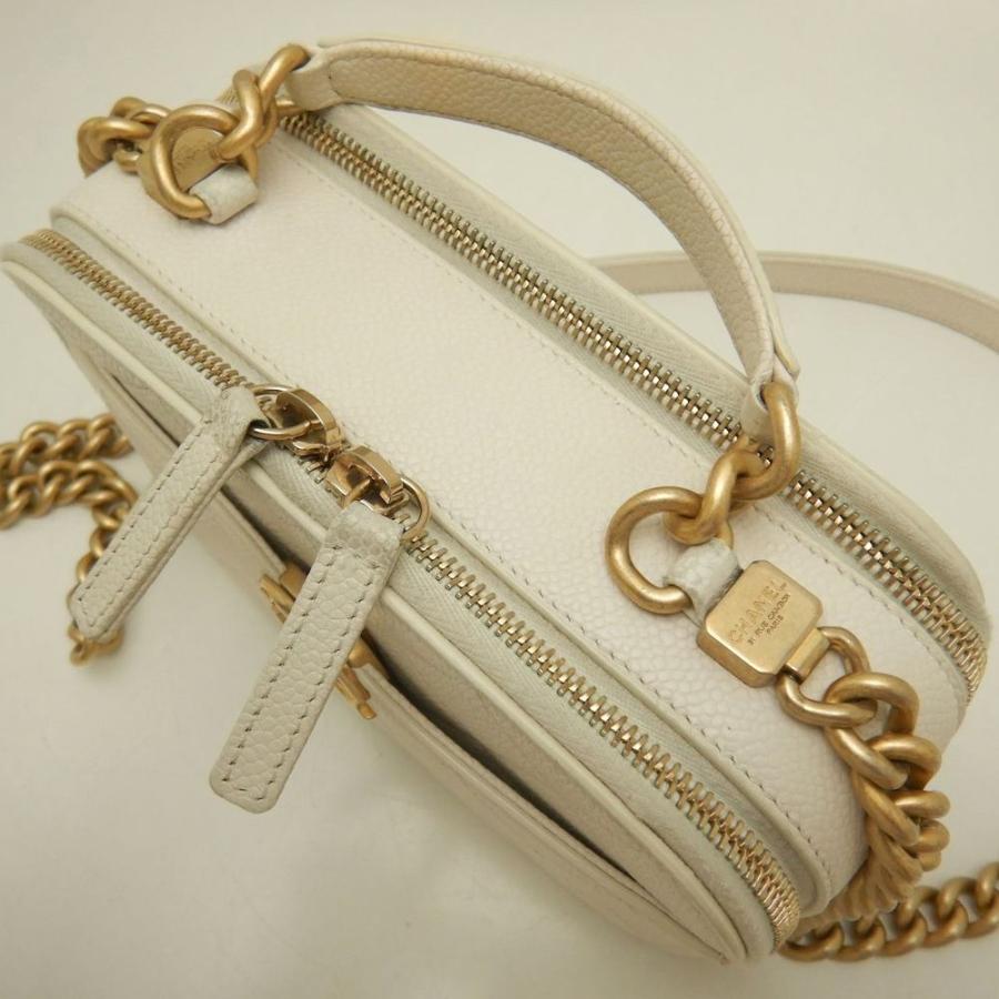 CHANEL（シャネル） バニティバッグ ショルダーバッグ キャビアスキン