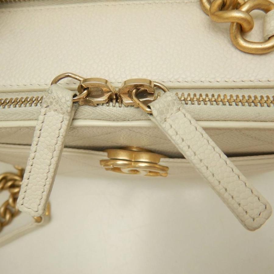 CHANEL（シャネル） バニティバッグ ショルダーバッグ キャビアスキン