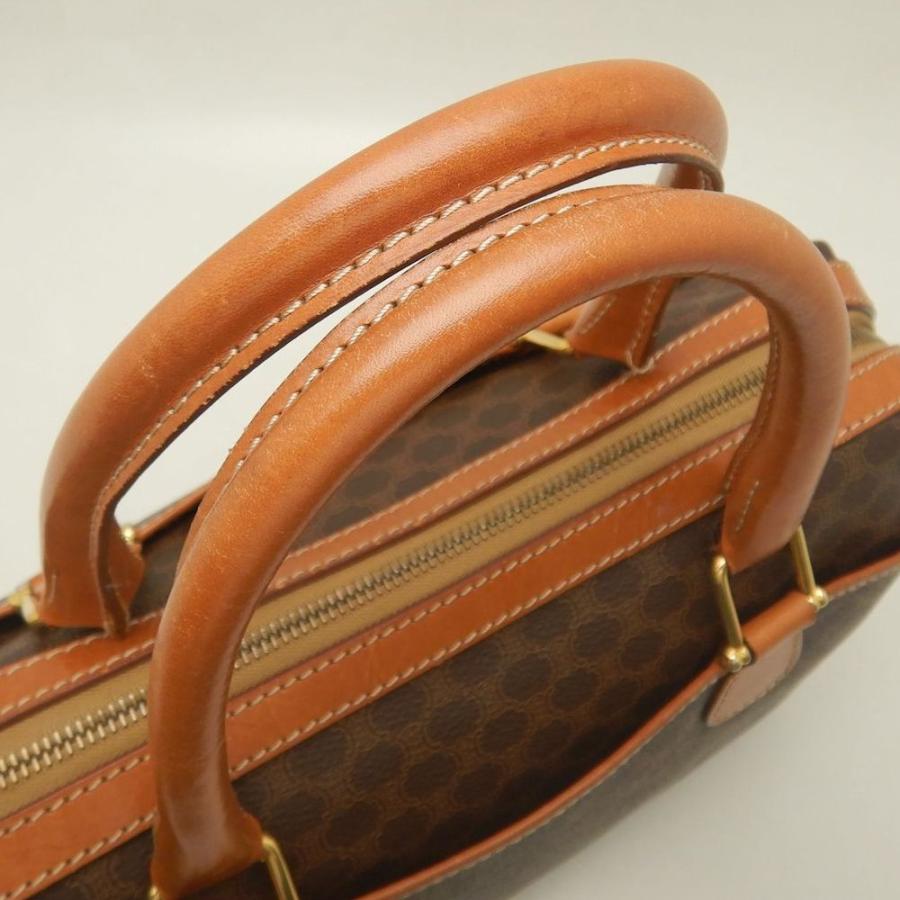 CELINE（セリーヌ） マカダム ハンドバッグ コーティングキャンバスx