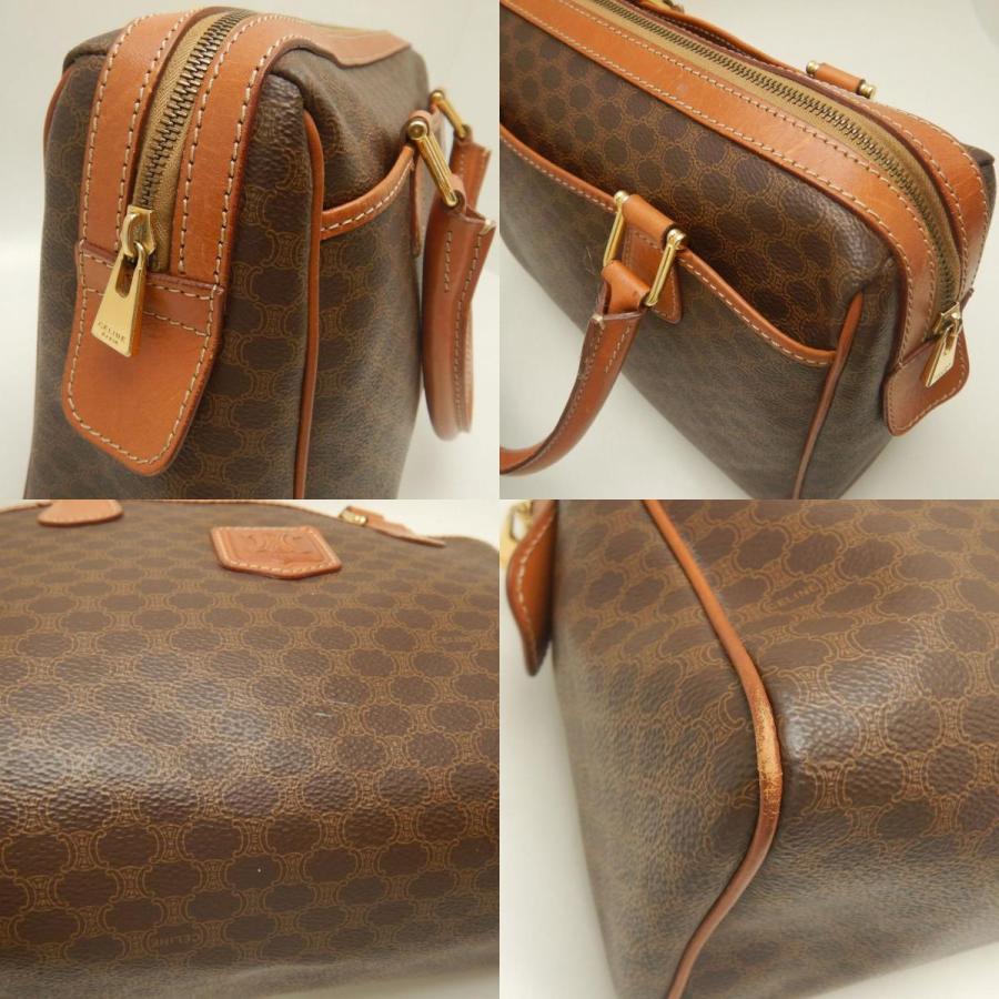 CELINE（セリーヌ） マカダム ハンドバッグ コーティングキャンバスx