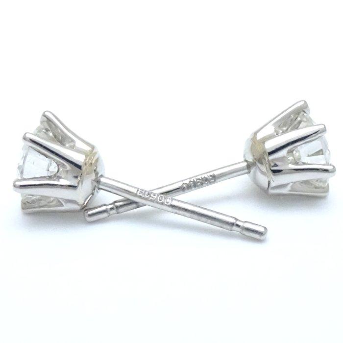 ダイヤモンド ピアス ダイヤモンド0.63ct Pt900プラチナ/28157【中古