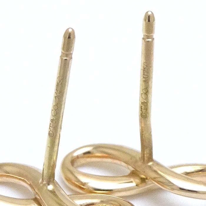 ティファニー TIFFANY&Co. インフィニティ ピアス 750PG ピンク  