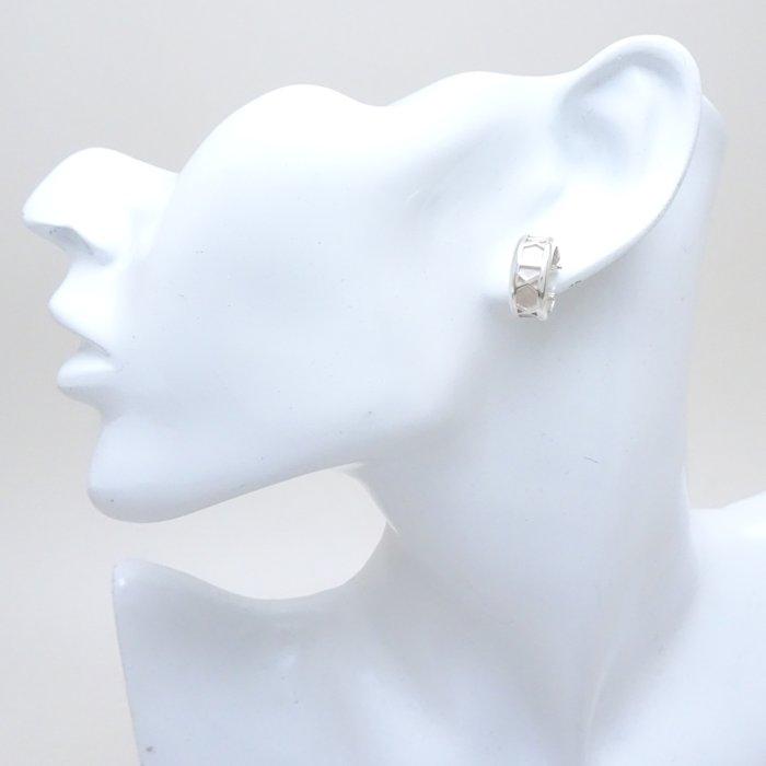 TIFFANY&Co. ティファニー アトラス フープ ピアス シルバー925/290369 