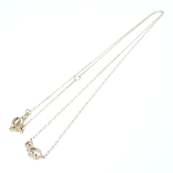 EAU DOUCE4℃ EAU D.4℃ オデュース ヨンドシー ダイヤモンド ネックレス