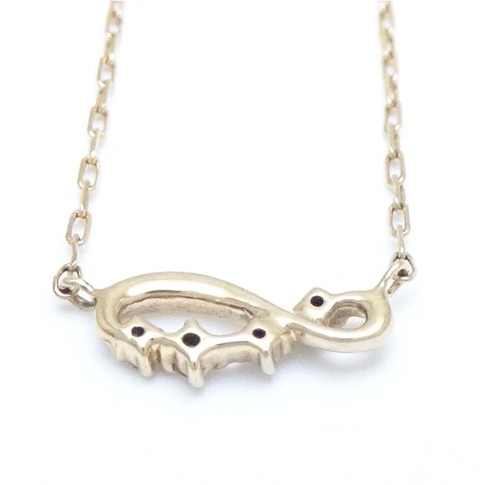 EAU DOUCE4℃ EAU D.4℃ オデュース ヨンドシー ダイヤモンド ネックレス