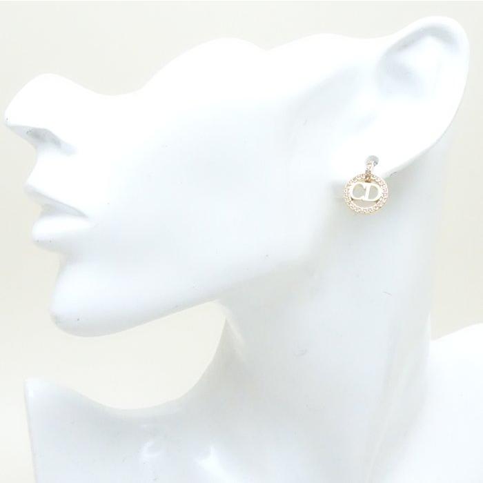 Christian Dior クリスチャンディオール CDロゴ ネックレス & ピアス 