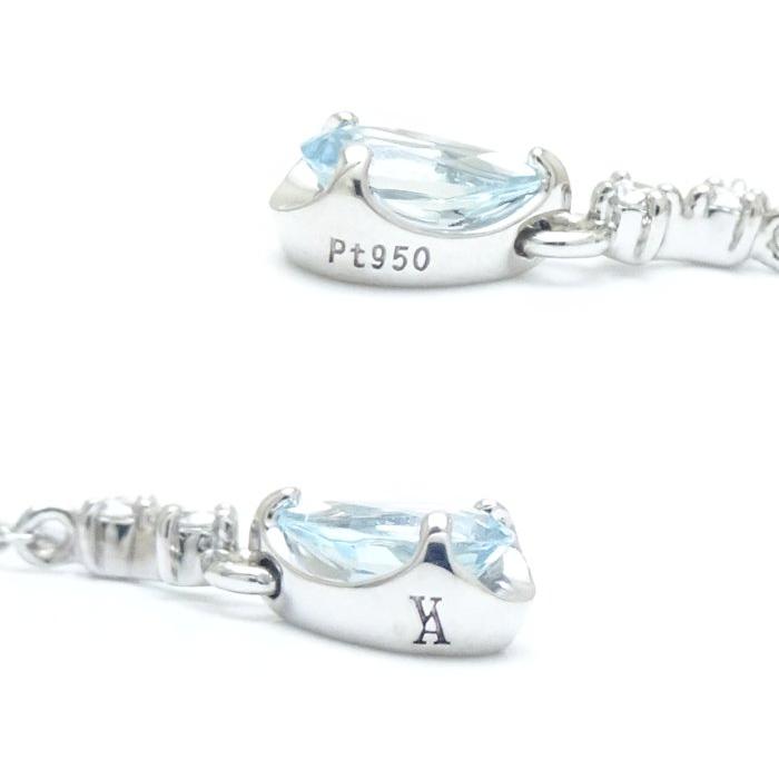 VENDOME Aoyama ヴァンドーム青山 ティアドロップ ネックレス アクア 