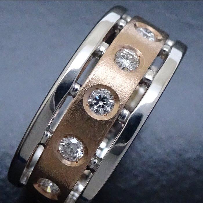 E-NO`S イーノス リング 指輪 ダイヤモンド0.34ct 11.5号 コンビ E-NO`S イーノス リング 指輪 ダイヤモンド0.34ct 11.5号 コンビ