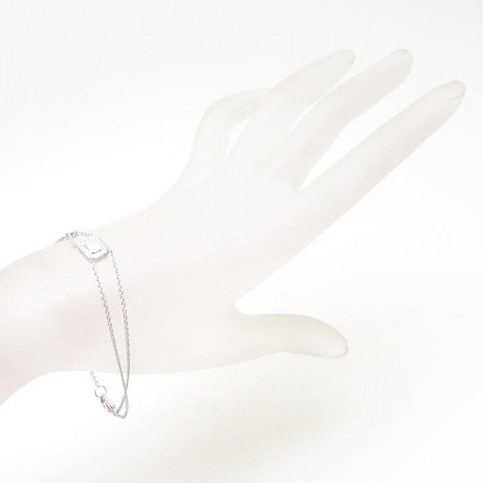 HARRY WINSTON ハリーウィンストン HWロゴ ブレスレット ダイヤモンド  