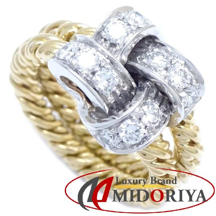 Pomellato ポメラート ダイヤモンド リング 指輪 10号 コンビカラー 