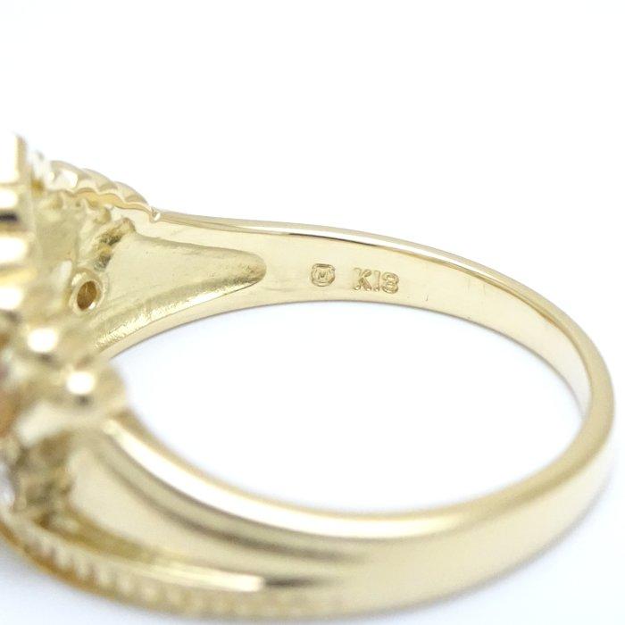 MIKIMOTO ミキモト パール リング 指輪 11号 真珠 ダイヤモンド MIKIMOTO ミキモト パール リング 指輪 11号 真珠 ダイヤモンド