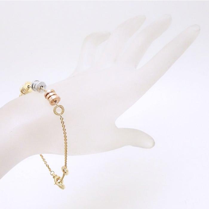 BVLGARI ブルガリ ビーゼロワン スリーエレメント ブレスレット B 