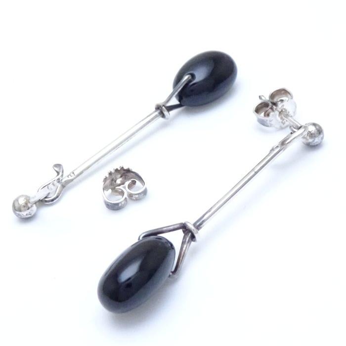 Georg Jensen ジョージジェンセン デュウドロップ ピアス 128A 