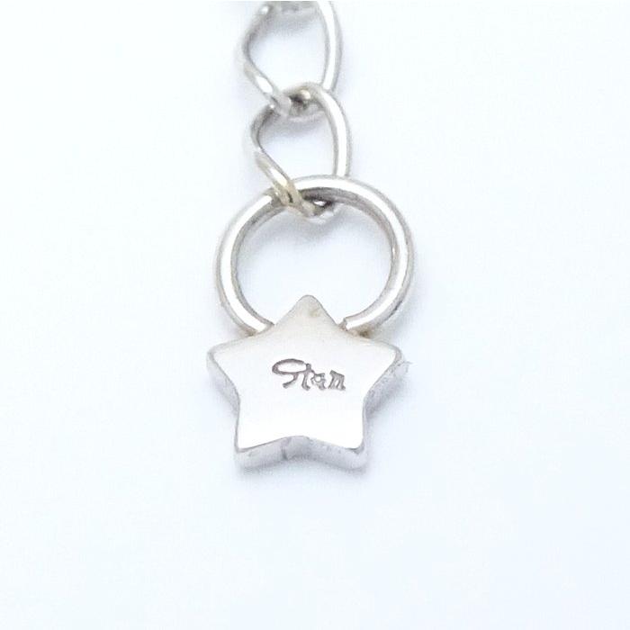 スタージュエリー ホワイトゴールド アジャスターチェーン K18WG 5cm