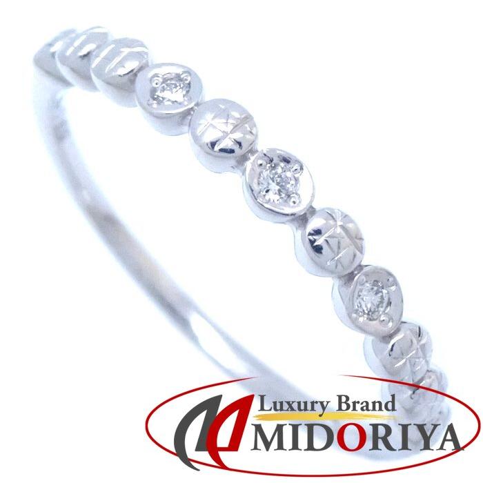 スタージュエリー K10 WG ダイヤモンド リング 指輪0.04ct 8号 スタージュエリー8号K10WG ダイヤモンドホワイトゴールド指輪リング