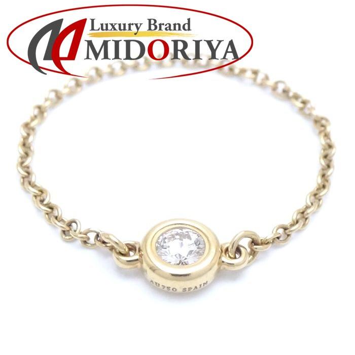 Tiffany ゴールドダイヤモンドバイザヤードリングエルサペレッティ