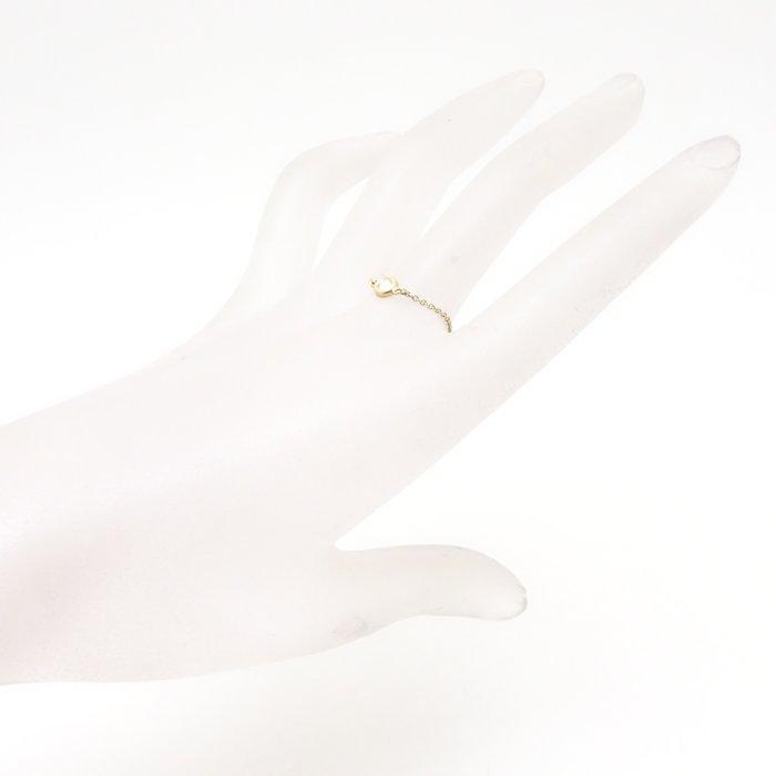 Tiffany ゴールドダイヤモンドバイザヤードリングエルサペレッティ